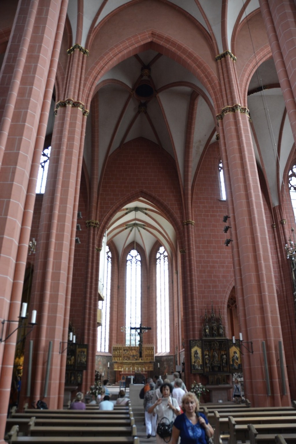 Inside the Frankfurt Cathedral
